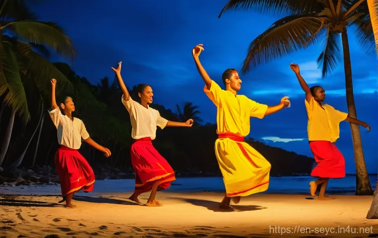 세이셸 민족의 구성 - The Living Mosaic of Victoria Market**

"A vibrant, bustling daytime scene at Victoria Market in Sey...